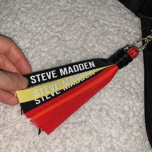 Steve Madden Red / Orange / Black / Yellow Keychain